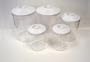 Cooks Essentials 91776 5-Piece Vacuum Canister Set for Select Vacuum Sealers