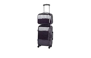 Lulu Castagnette Set Trolley rígido + neceser (Violeta)