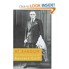 At Random: The Reminiscences of Bennett Cerf