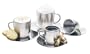 BonJour Eiffel Cappuccino Cup and Saucer, Set of 2