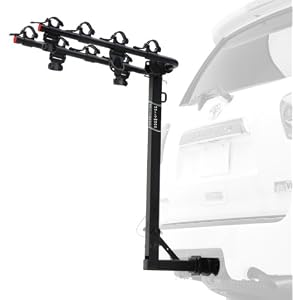 Hollywood Racks HR8000 Traveler 4-Bike Hitch Mount Rack (2-Inch Receiver)