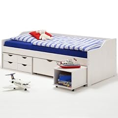 Funktionsbett SARAH, Kiefer massiv, wei�