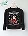TeeStars - I Touch My Elf Ugly Christmas Sweater Sweatshirt