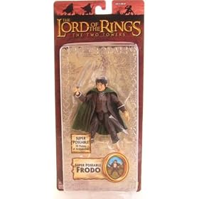 Super Poseable Frodo Lord Of The Rings Trilogy Figure