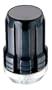 McGard 65354BK Chrome/Black SplineDrive Lug Nuts (M12 x 1.25 Thread Size) - Set of 4