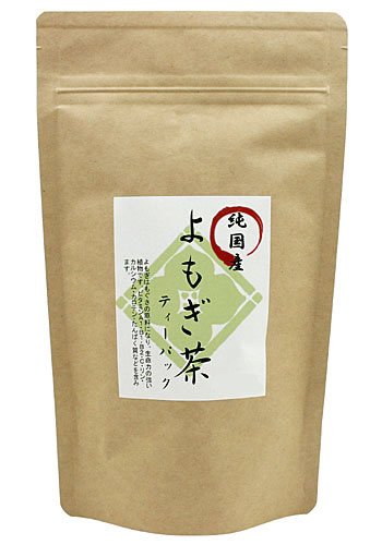 ●【メール便送料無料 純国産100%の美容健康茶】国産よもぎ茶(3g×20p)