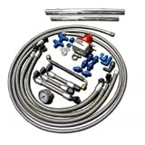 AAM Competition AAM35FS-FRSBFR Fuel Return System with Billet Fuel Rails Nissan... by AAM Competition