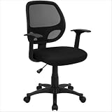 Black Mesh Computer Chair - LF-W-118A-BK-GG