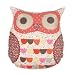 Sass & Belle Wise Owl Cushion With Inner - 36 X 40 Cm