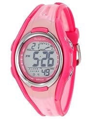 Armitron Womens 45/7026PNK Light Pink Double Injected Resin Strap Chronograph Watch