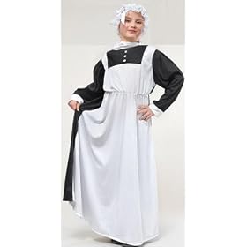Childs Victorian Maid Costume Medium