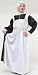 Childs Victorian Maid Costume Medium
