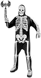 Adult Deluxe Skeleton Halloween Costume (One Size)