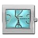 1 inch Square Turquoise Watch Face