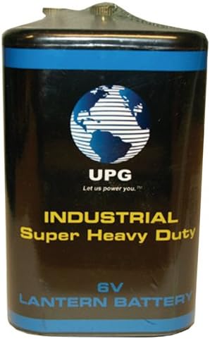 UPGI 45338 6V Super Heavy-Duty Screw-Top Lantern Battery