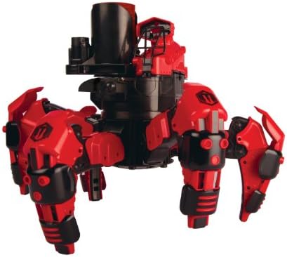 Combat Creatures Attacknid MK1 Battling Spider Toy Robot with Remote Control, Ultra Controllable Disc-Firing Weapon System, 6-Legged Robotics with Advanced All-Terrain Handling
