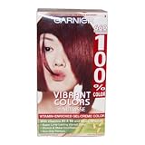 Garnier 100% Color Intense Gel-Creme Color, Permanent, Intense Auburn 660