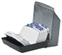 Rolodex Petite Covered Tray Card File with 250 2 1/4 x 4 Inch Cards and 9 Guides (67093)