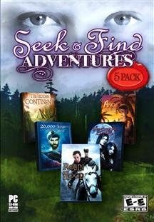 Legacy Interactive Inc Seek Find Adventures Play Five Full Hidden Object Games Am Box by Legacy Interactive