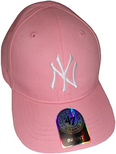 Forty Seven Brand Infant's Yankees Hat Ball Cap Pink