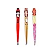 3-PACK Kikkerland Glam Girl Tweezers B