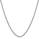 Lovely 14 Karat White Gold 18 Inch Chain Necklace