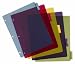 Cardinal Poly Dividers without Pockets, 5-Tab, Multi-Color (84018)