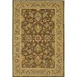 2' x 3' Hand-knotted Traditional Rug New Zealand Wool by Chandra Rugs