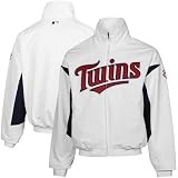 Majestic Minnesota Twins White-Navy Therma Base Triple Peak Premier Performance Full Zip Jacket Majestic Minnesota Twins White-Navy Therma Base Triple Peak Premier Performance Full Zip Jacket