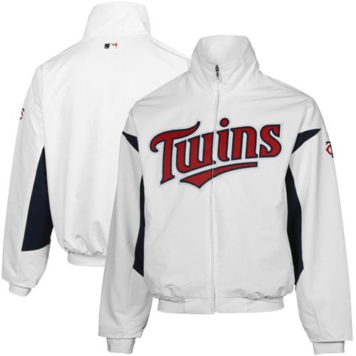 Majestic Minnesota Twins White-Navy Therma Base Triple Peak Premier Performance Full Zip Jacket Majestic Minnesota Twins White-Navy Therma Base Triple Peak Premier Performance Full Zip Jacket