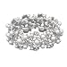 Bridal Vine Design Stretch Bracelet with White Imitation Pearls and Crystal