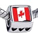 Pandora Style Bead Canada Flag Beads Fits Pandora Bracelet