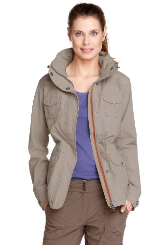 ESPRIT SPORTS Damen Jacke B69459, Gr. 40 (L), Beige (cliff 265) Preisvergleich