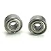 3x8x4mm Precision Brushless Motor Ball Bearings (2) Chrome Steel