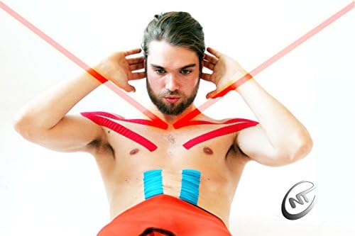 NeuroTapeOne Sports Neuromuscular and Kinesiology Taping with FREE Mini Guide and NTO Digital Catalog (Black)