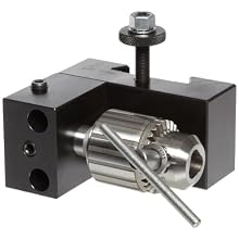 Dorian Tool D35 Chromium Molybdenum Alloy Steel Quick Change Dovetail Drill Chuck Toolholder for SDN35CXA Super Quick Change Tool Post, 0" - 1/2" Tool Capacity, 3-23/32" Height