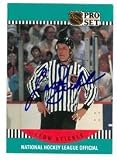 Leon Stickle autographed Hockey Card (NHL Referee)
