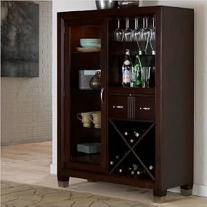 Sterling Server in Deep Brown Cherry