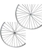 SHIMANO Bankrupt 700C Sports/Hybrid Q/R 7/8/9/10 Spd Silver Shimano Hub Wheels Cheap New