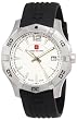 Swiss Military Calibre Men's 06-4I1-04-001 Immersion White Dial Black Rubber Watch
