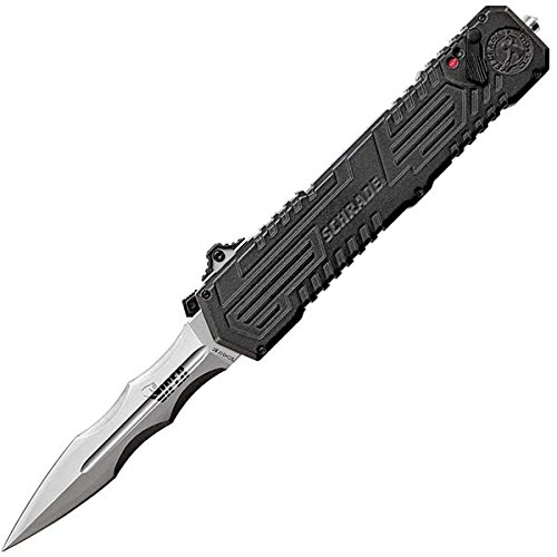 Schrade schotf3c viper 3rd gen otf assist 4034 stainless steel do…