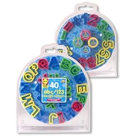 Alex ABC/123 Dough Cutters by Alex