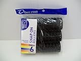 12 Jumbo Snap-on Rollers (Colors Will Vary)