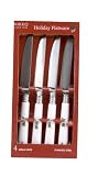 Nikko Ceramics Holiday Flatware Steak Knife Set Of 4