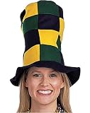 Mardi Gras Checkered Hat Each