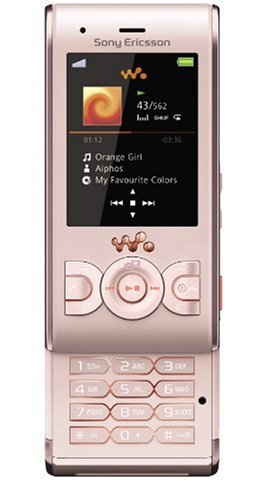 Sony Ericsson W595 Handy (Bluetooth, 3.2MP, 2GB Memory Stick, Walkman, UKW-Radio) Peachy Pink