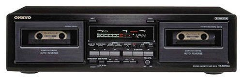 Onkyo TA-RW-244 Doppel-Kassettendeck schwarz