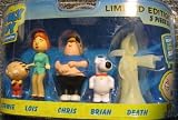 Limited edition Family Guy set of 5 figurines (With Exclusive Glow in the dark Death!) collection number 1IMAGE