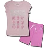 Rock Generation 2 piece Pajama set in Pink