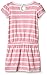 Hatley Girls' Little Horses & Flowers-Ticking Dropped Waist Dress